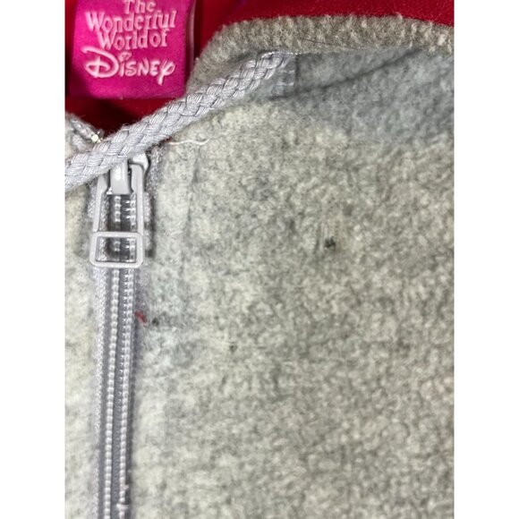 Retro Disney Dwarf Fleece Hoodie Gray XL Grumpy - Picture 14 of 16